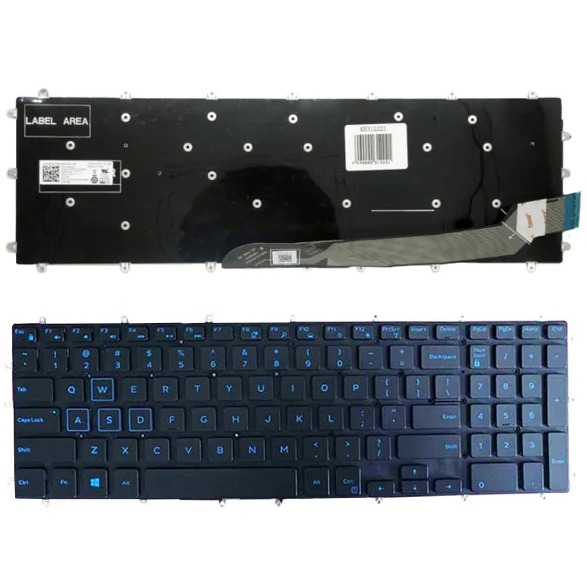 PHÍM DELL 7566 led xanh