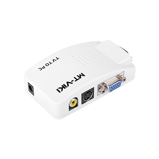Bộ Chuyển Đổi AV/SVideo Sang VGA MT-VIKI MT-TP02