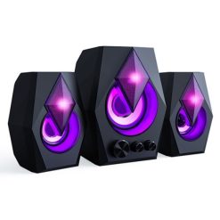 Loa vi tính T-WOLF S128 2.1 Led