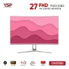 Màn hình Gaming VSP CM2705H 27 inch cong màu hồng