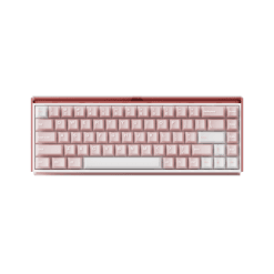 Bàn phím cơ Akko Ray68 Misty Pink & White HE AstroAim Magnetic Switch chính hãng tại Tawin Cà Mau