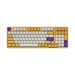 Bàn phím AKKO 3098B Plus Los Angeles (Creamy Yellow Pro) chính hãng tại Tawin Cà Mau