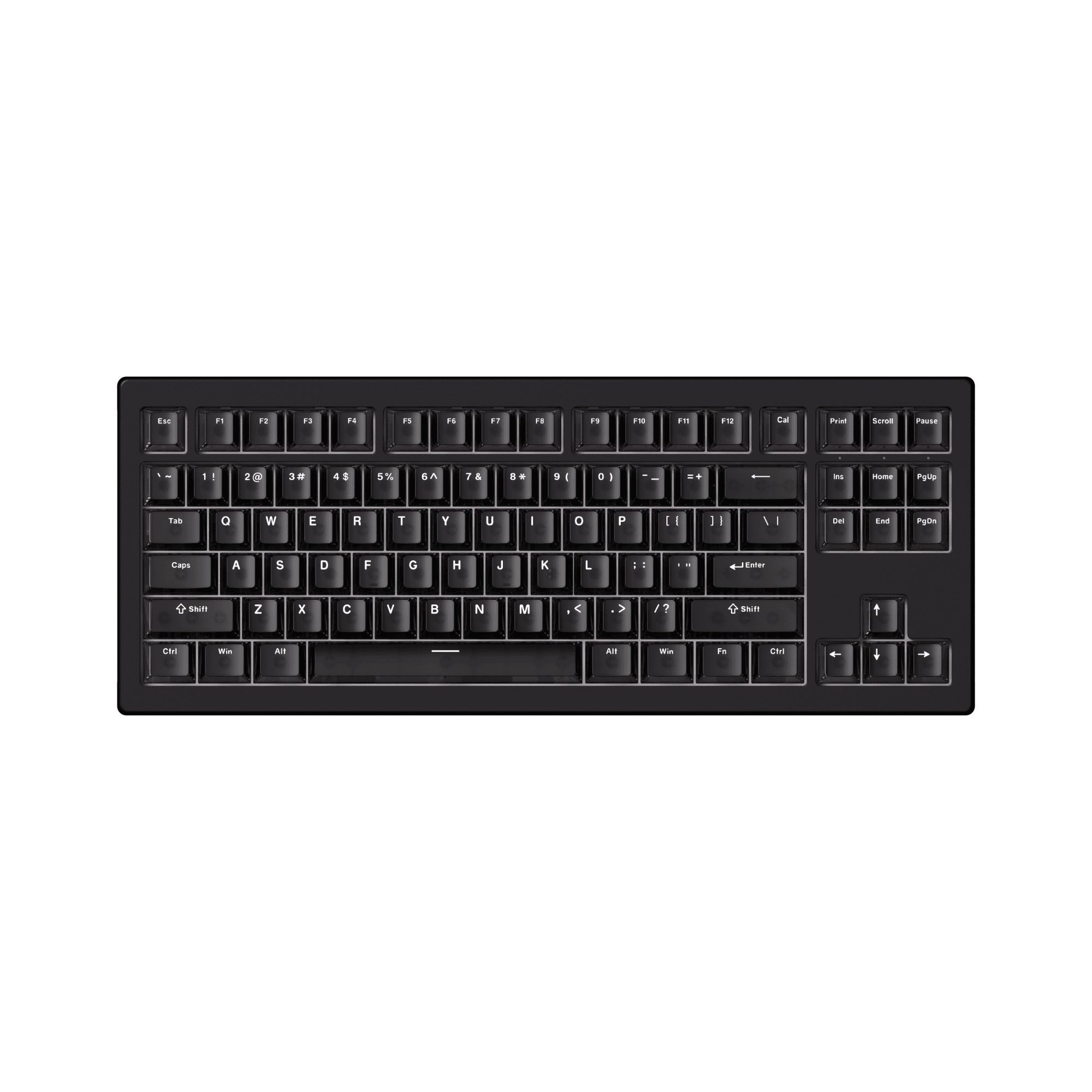 Bàn phím cơ Akko 5087 V3 Black Transparent chính hãng tại Tawin Cà Mau