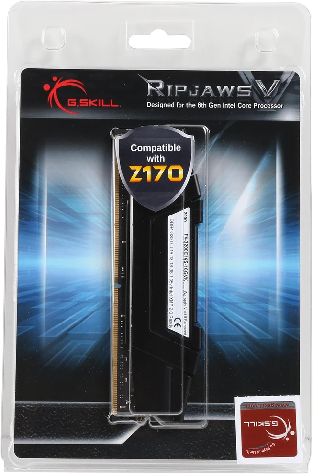 Thanh RAM G.Skill Ripjaws V DDR4 3200 CL16 DIMM 288 chân