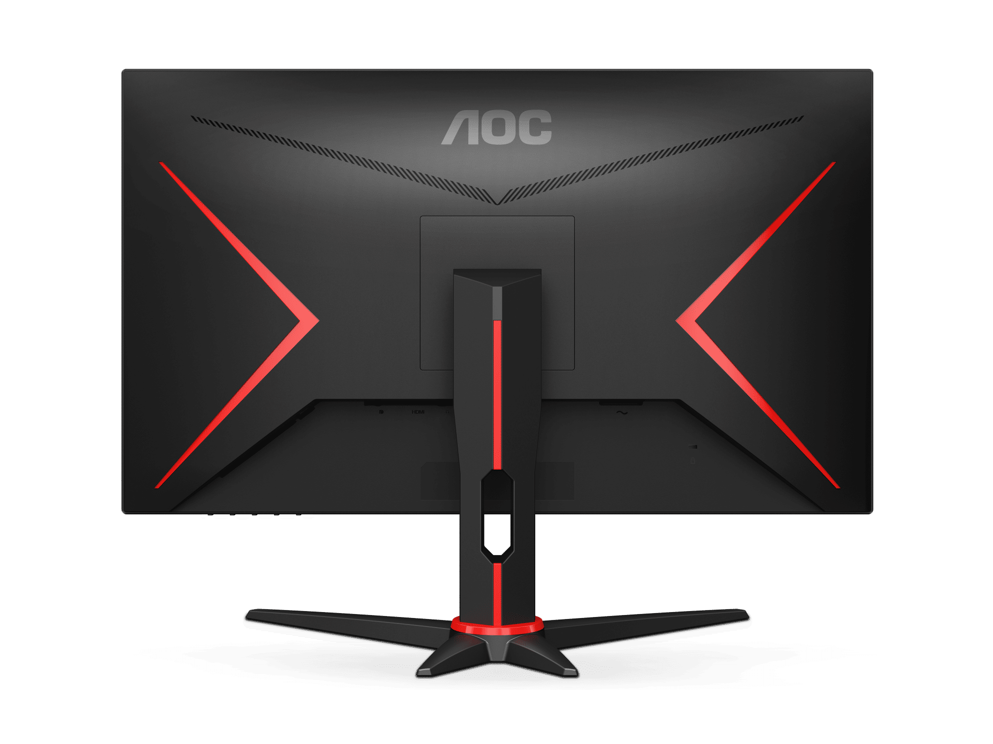 Màn hình AOC 24G2E1 23.8 inch mặt sau
