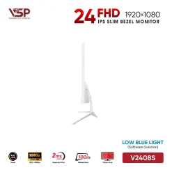 Cổng kết nối màn hình VSP V2408S White 100Hz