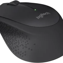Chuột Logitech M280 nhìn từ trên với bánh xe cuộn