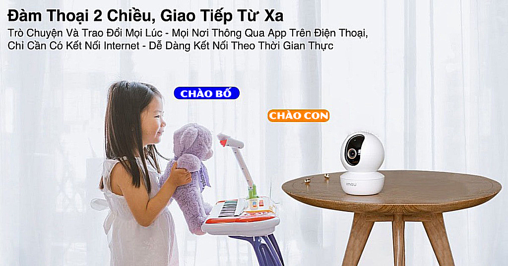 Camera Wifi 4MP iMOU IPC-A43P