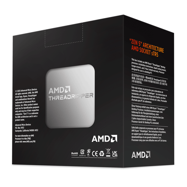 CPU AMD Ryzen Threadripper 9960X socket sTR5 24 nhân 48 luồng