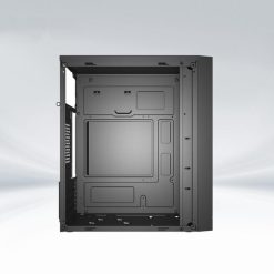 Case CoolerPlus CPC-C02 mặt sau và vị trí lắp quạt