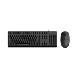 Bộ bàn phím và chuột có dây Rapoo X125SE màu đen