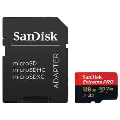Thẻ nhớ Micro-SD SanDisk Extreme Pro 128GB 200MB/s chính hãng tại Tawin Cà Mau