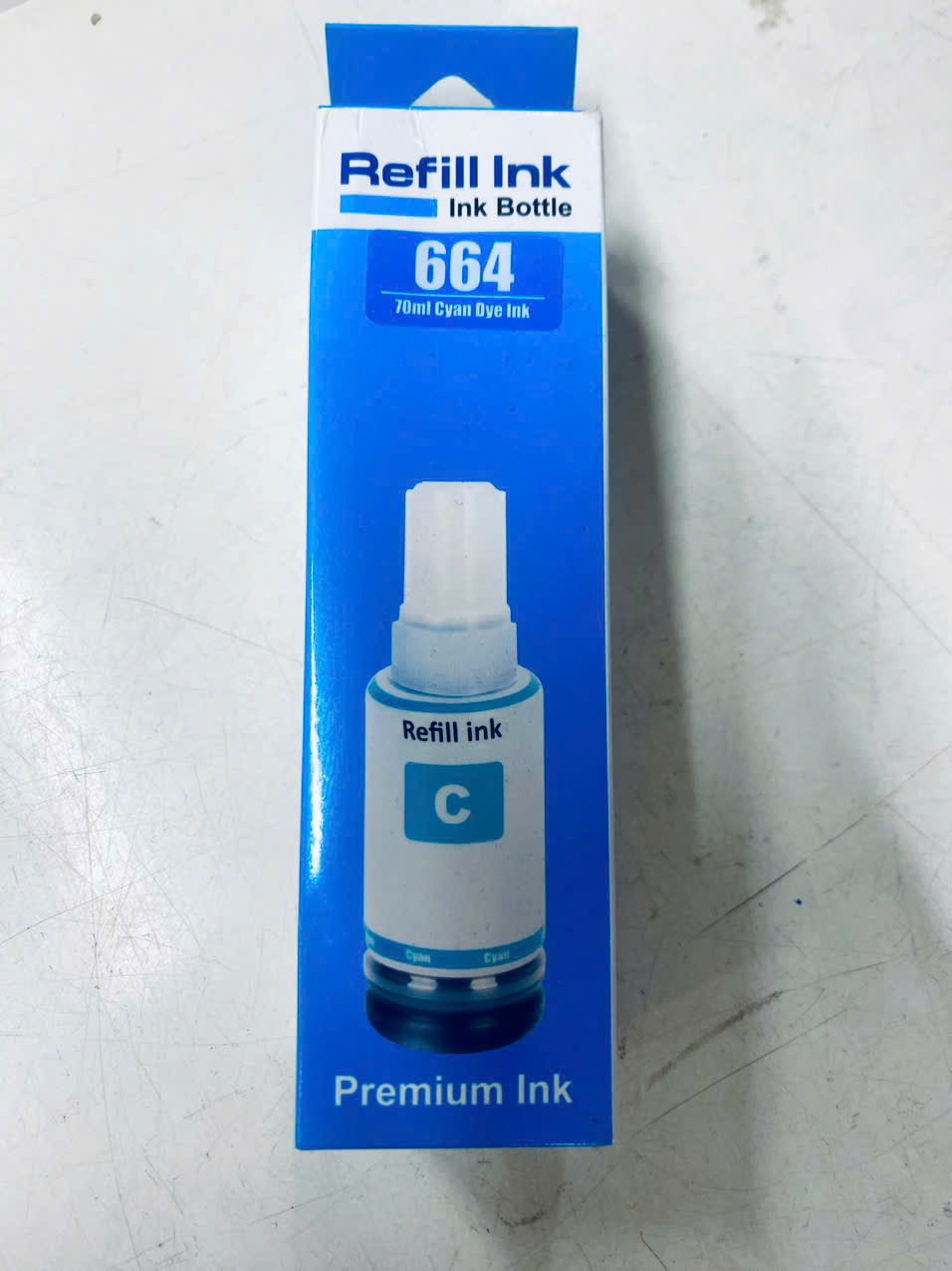 Mực Dye refill ink Epson 70ml màu xanh (Cyan) – REFILL-C-70