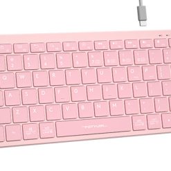Bàn phím không dây A4Tech FBX51C màu hồng - ảnh 3