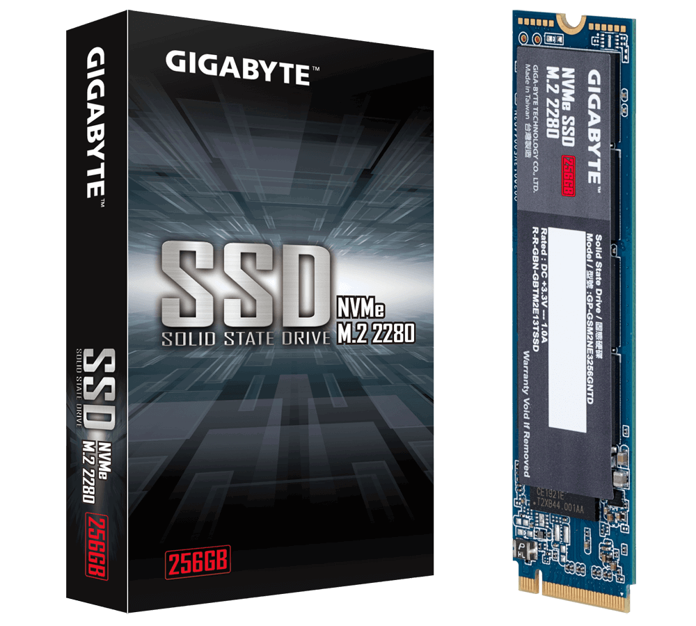 Ổ cứng SSD GIGABYTE M2 2280 256GB NVMe PCI-Express 3.0 x4 (GP-GSM2NE3256GNTD) 2nd