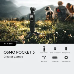 Camera DJI Osmo Pocket 3 Creator Combo - bộ Creator Combo