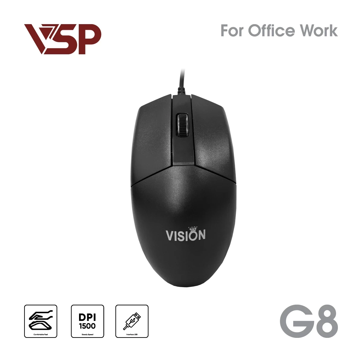 Chuột máy tính VSP G8 USB