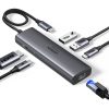 Hub chuyển đổi USB-C 6 trong 1 Ugreen CM512 45000