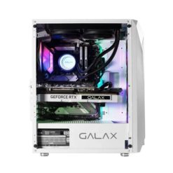 Vỏ case Galax Revolution 05 White 4 fan - góc 4