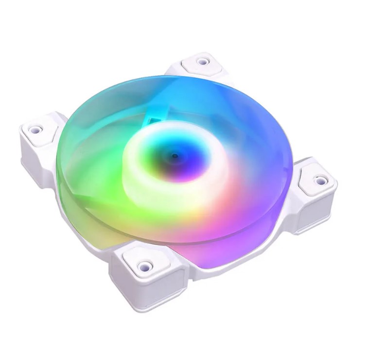 Fan case ID-COOLING DF-12025-ARGB White 120mm bán lẻ 1 quạt – 12025W-LE - Ảnh 2