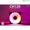 Quạt case Xigmatek Galaxy Premium CH120 RGB 120mm EN40216
