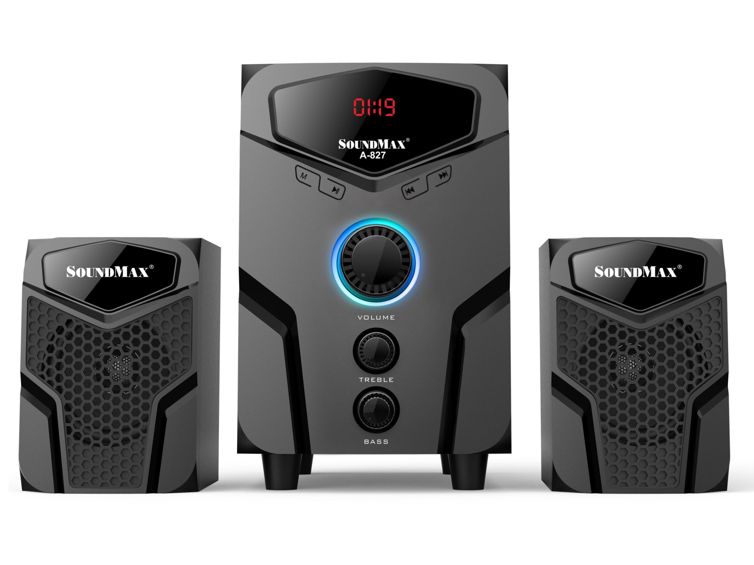 Loa vi tính SoundMax A827 2.1 Bluetooth