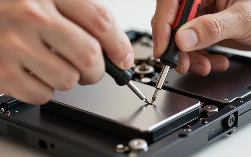 Gắn ổ SSD vào khe M.2 bên trong laptop khi nâng cấp