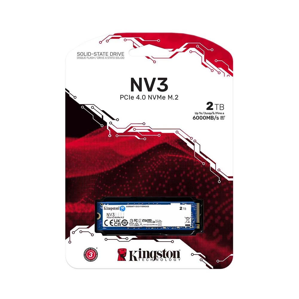 SSD Kingston NV3 2TB M.2 PCIe 4.0 NVMe SNV3S/2000G