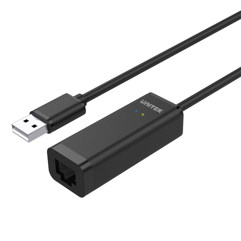 Cáp chuyển đổi Unitek Y-1468 USB 2.0 sang LAN 100Mbps